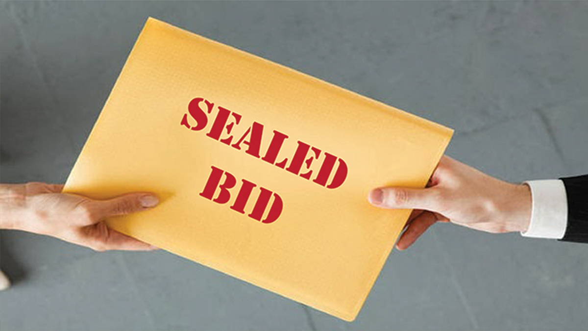 Sealed Bid Sale and Ready to Purchase Items